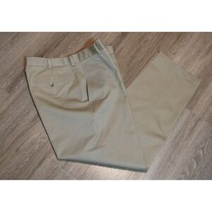 Jos. A. Bank Travelers Collection Khaki Chinos Mens 36x32 Tan Cotton Pants